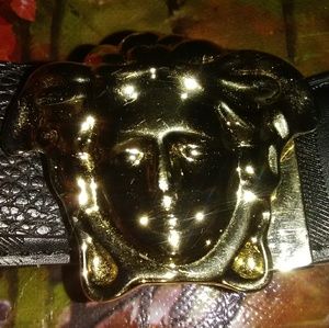 Versace Medusa buckle belt